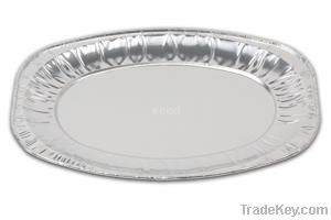 Oval Aluminum foil tray AF3004
