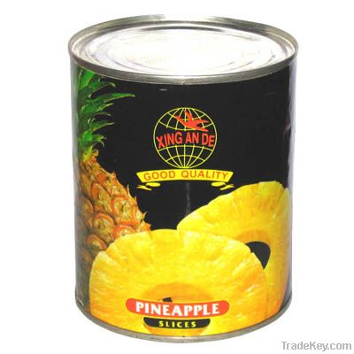 canned pineapple slice in light syrup 850g