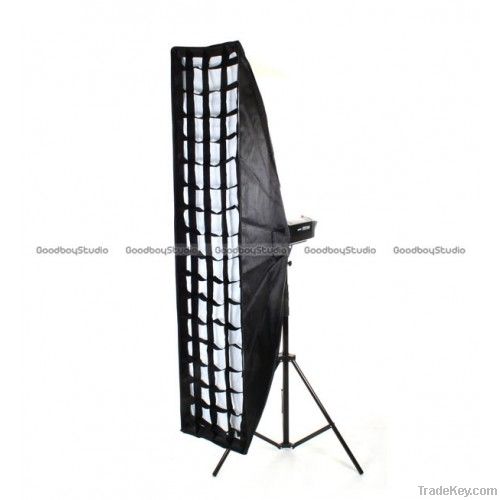 Rectangular Strip Grid Beehive Softbox - 35x160cm (Various Speed Ring