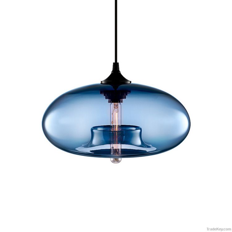 Niche modern glass pendant lamp, aurora pendant light / chandelier