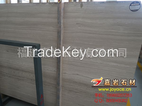 Best Quality Polished Super White Wooden Marble