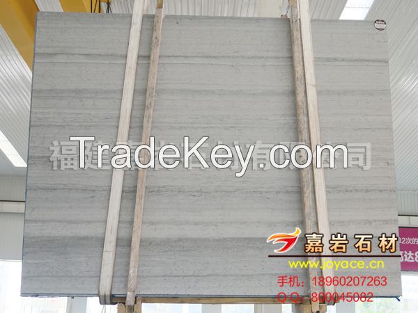 Blue Wooden Marble Slab