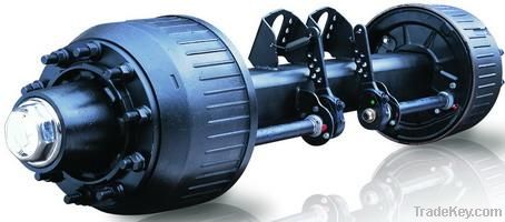 german bpw axle , drum axles