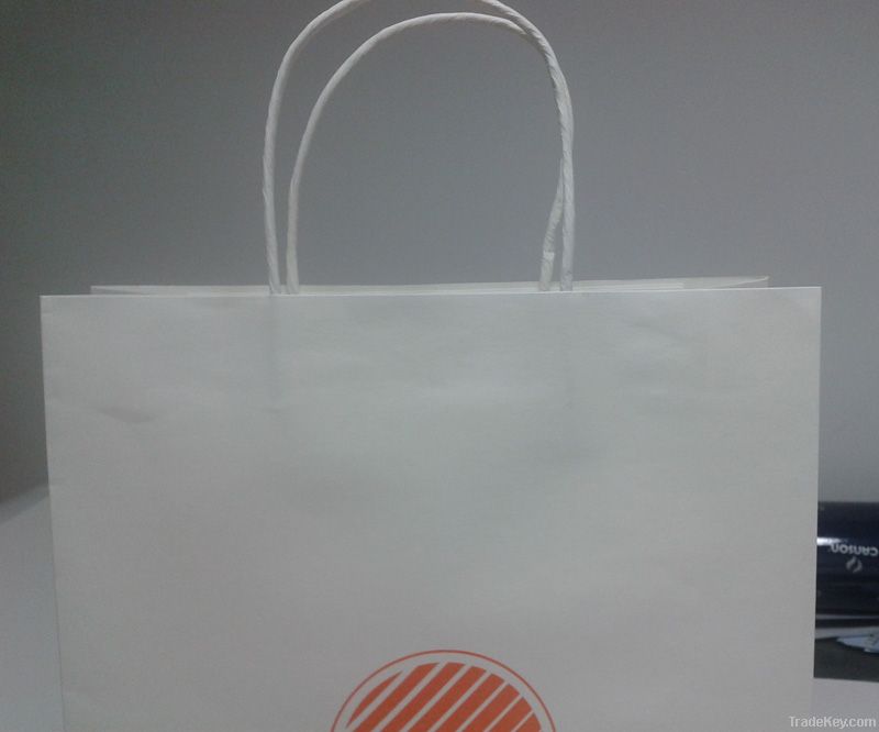 Promotional recycled gift paper bags