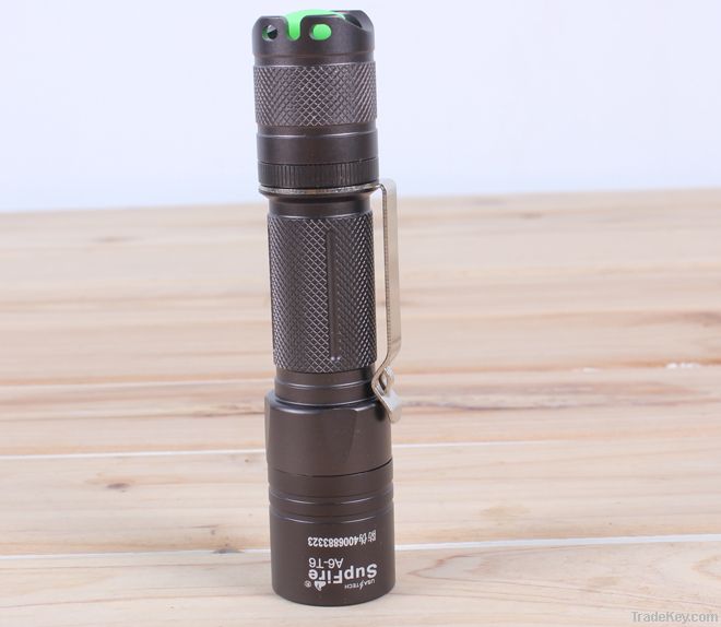 SupFire A6-T6 LED flashlights with CREE XML - T6 LED and rechargeable