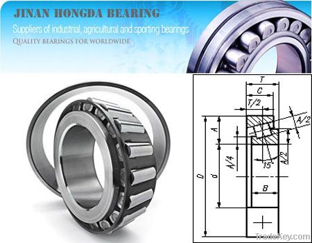 High quality tapered roller bearing 33124
