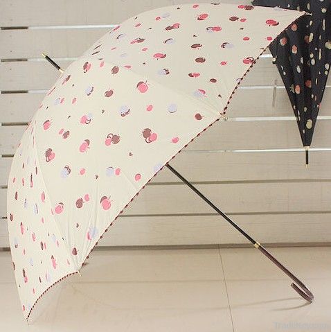 elegant princess uv-proof straight shoes umbrella