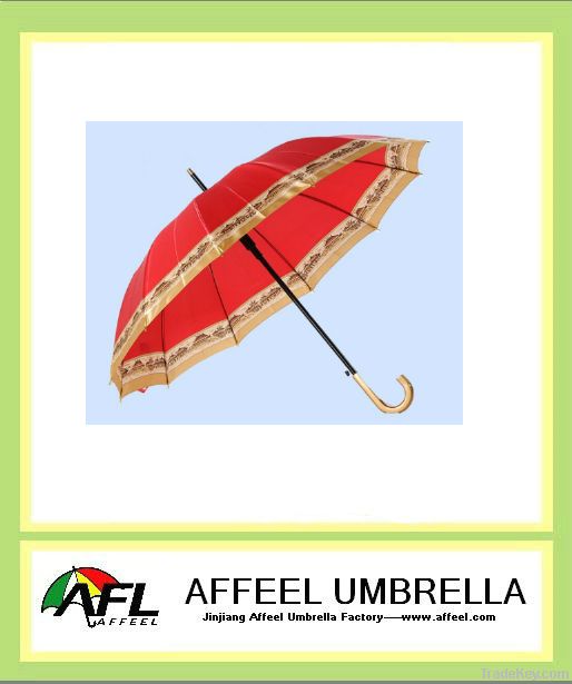 fashion long straight uv-proof umbrella