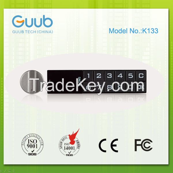 Guub wooden cabinet lock and drawer lock with keypad for office furniture