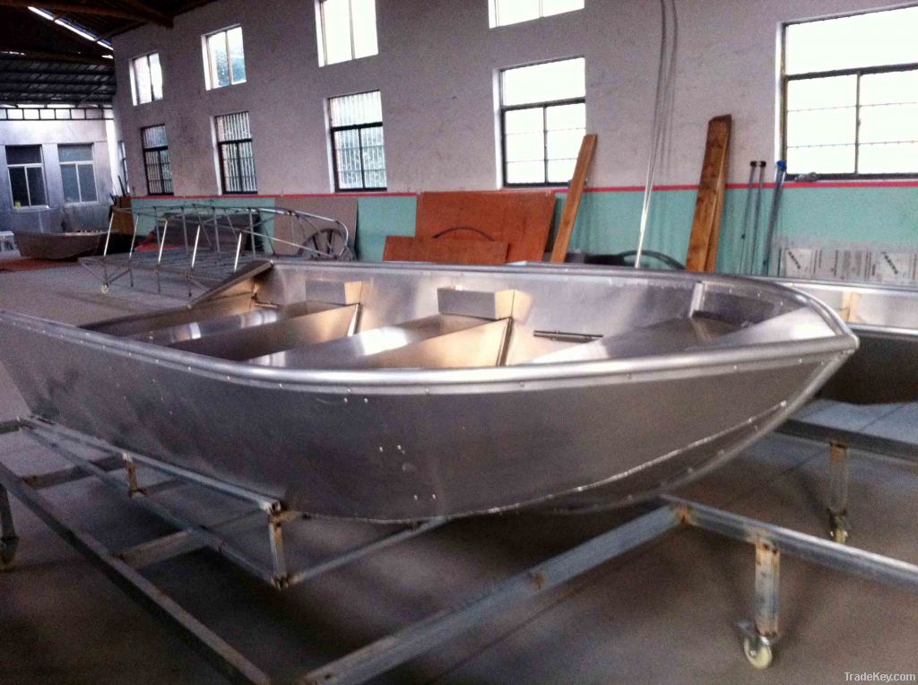 Aluminium boat