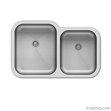 AS 82 - Double Bowl Undermount Kitchen Sink