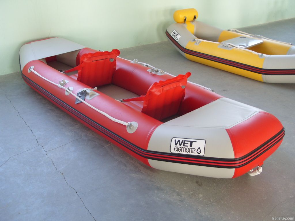 inflatable river raft