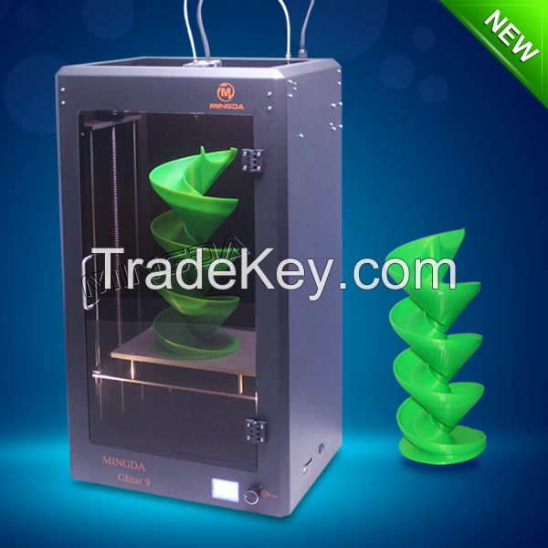 MINGDA Glitar9 Chinese 3d printer metal,cheap 3d printer,3d printer industrial 3D model maker, 3d printer ABS/PLA