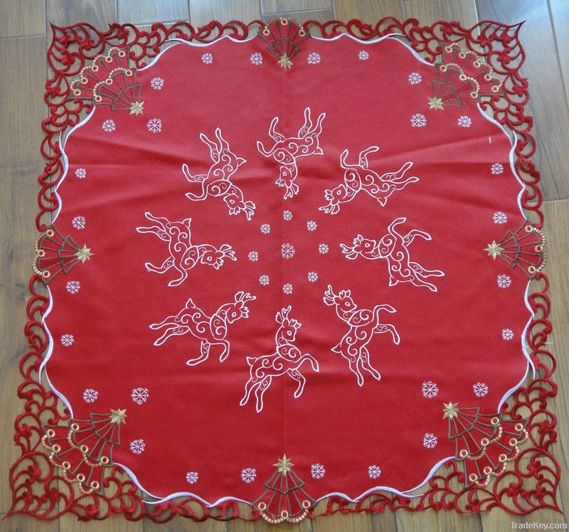 Christmas table cloth