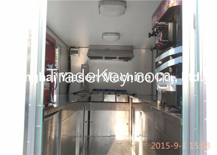 Yieson High Quality Mobile Fast Food Van for sale Churros mobile food truck YS-FV350
