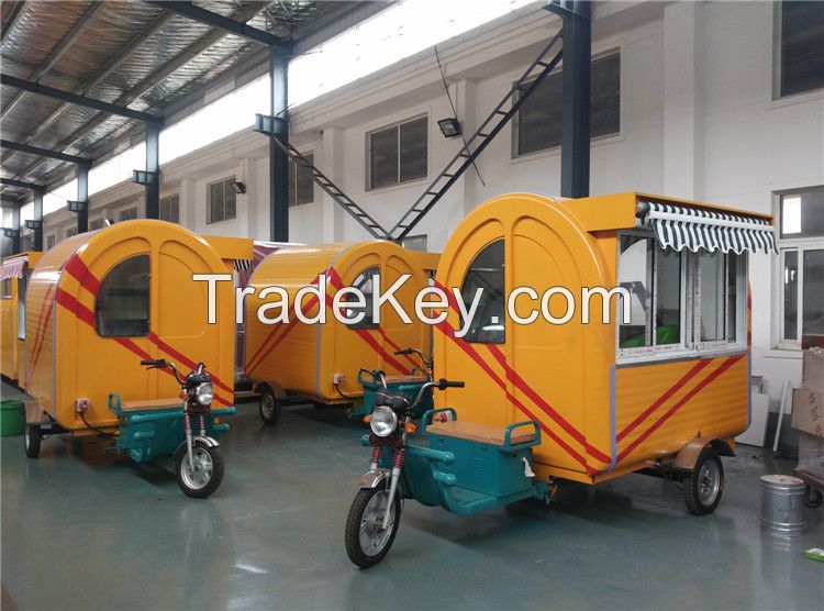 Mobile Ice Cream Cart Electric Tricycle Food Carts YS-FV175C