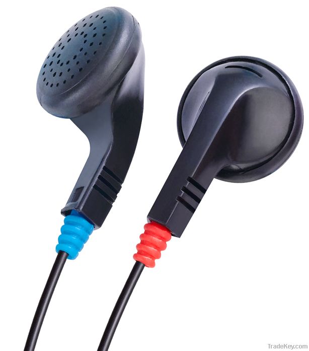 Very cheap aviation earphone with single or dual pin