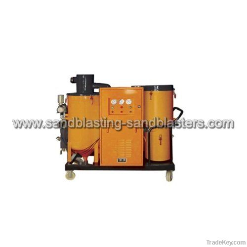 FB-D02 Dust-free Automatic Recovery Sandblasting Machine