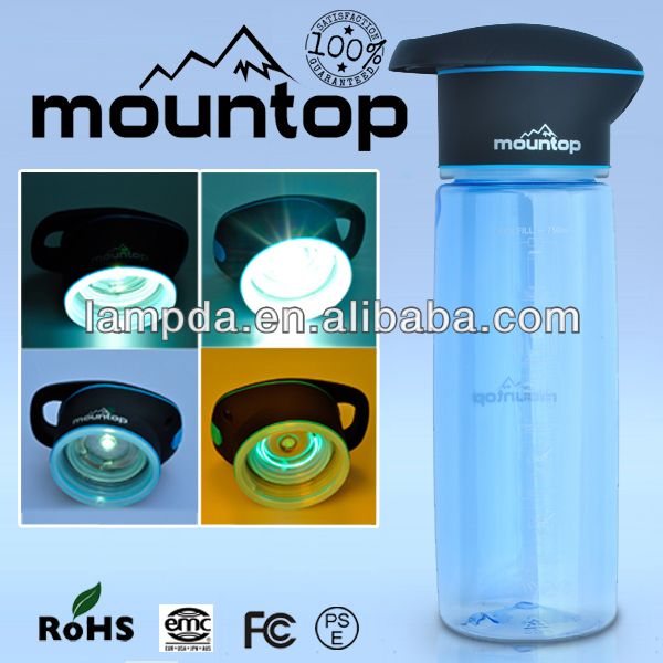 750ml plastic water bottle with U Disinfect Water botle