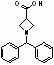 1-Benzhydrylazetidine-3-carboxylic acid 36476-87-6