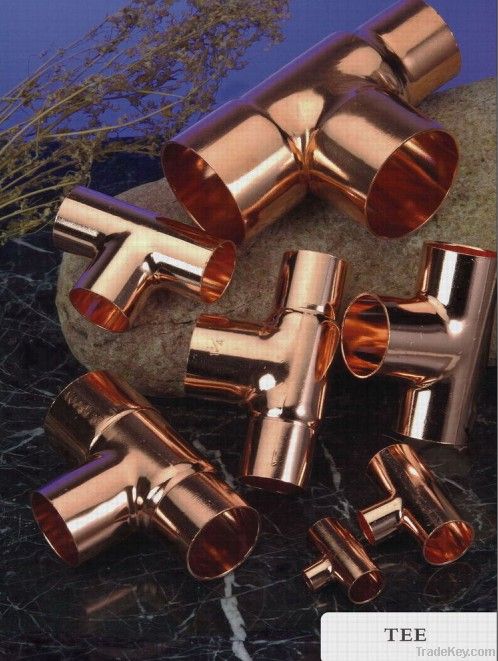 Copper fittings-Tee