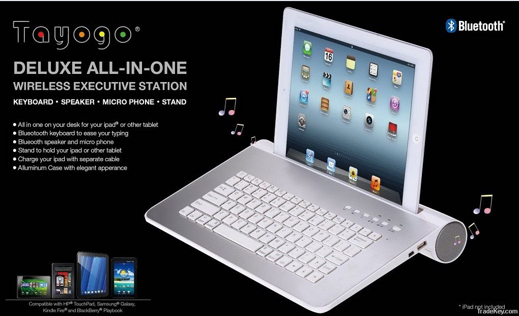 Wireless Executive Station for IPAD/Tablet