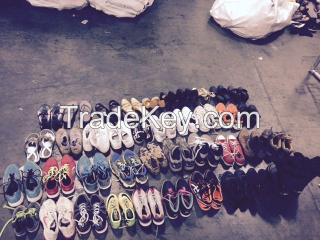 $0.82-$0.94 Untouched, unsorted, used shoes