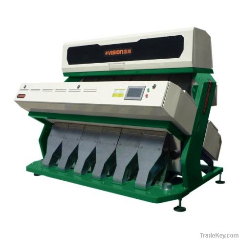 dehydrated vegetables and fruits , coarse ceral color sorter