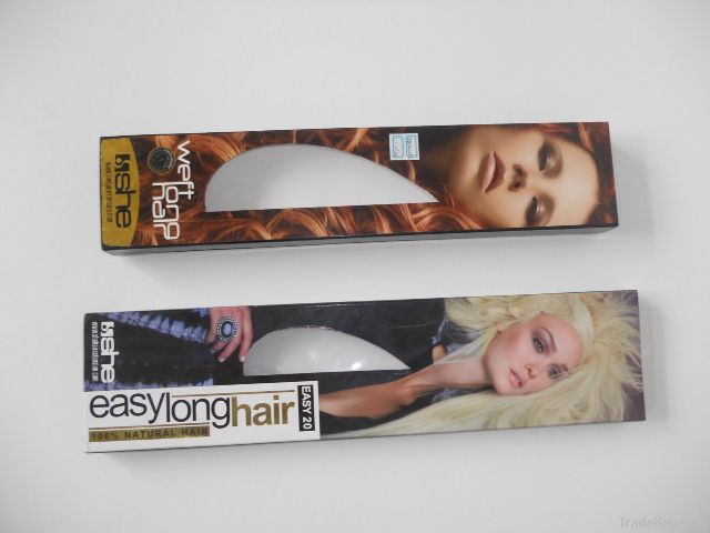 custom remy hair extension box with magnet