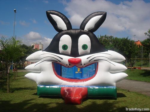 inflatable bouncer for jumping