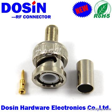 bnc male quick crimp connector for cable