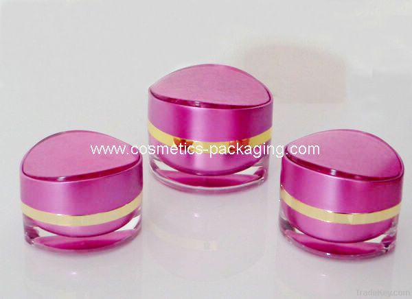 cosmetics packaging cream jar acrylic container