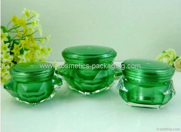 cosmetics packaging cream jar acrylic container