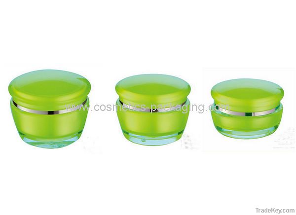 cosmetics packaging cream jar acrylic container