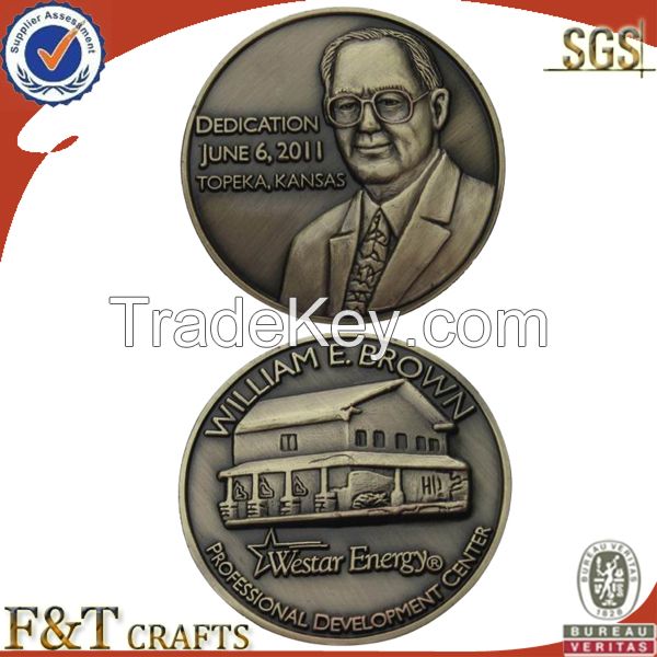 fashion custom metal coin