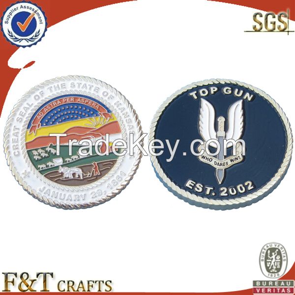 fashion custom metal coin