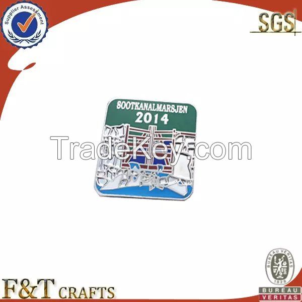 fashion custom synthetic enamel badge(FTBD1003A)