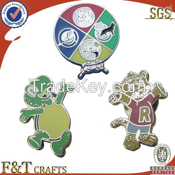 fashion custom synthetic enamel badge(FTBD1003A)