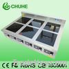 Electric induction cooker with 6 hobs