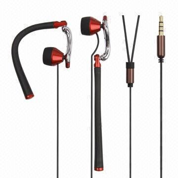3D Earphones with Adjustable Ear Loops for Android Smart Phone/MID 3D008m