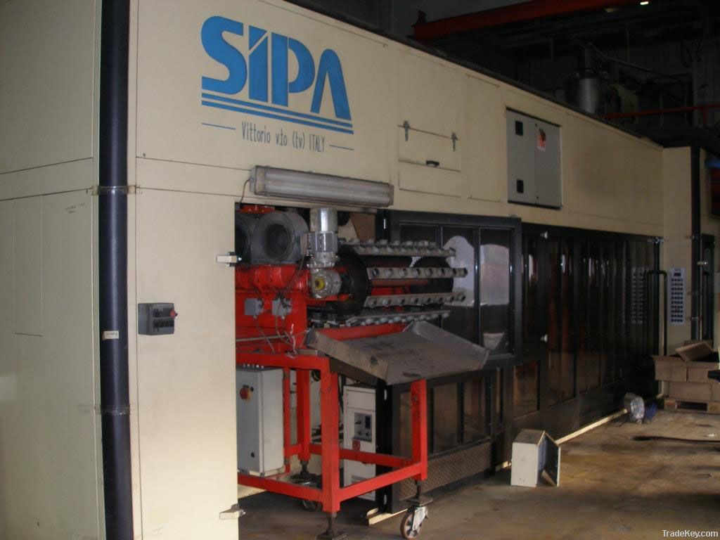 line of production of preforms and blow 1L and 2L bottles SIPA