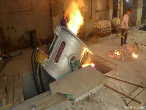 mini scrap iron melting furnace