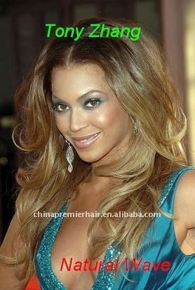 beyonce natural body wave full lace wig
