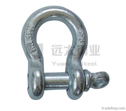 SCEW PIN ANCHOR SHACKLE US TYPE DROP FORGED