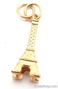 metal fashion accessory Eiffel tower shape