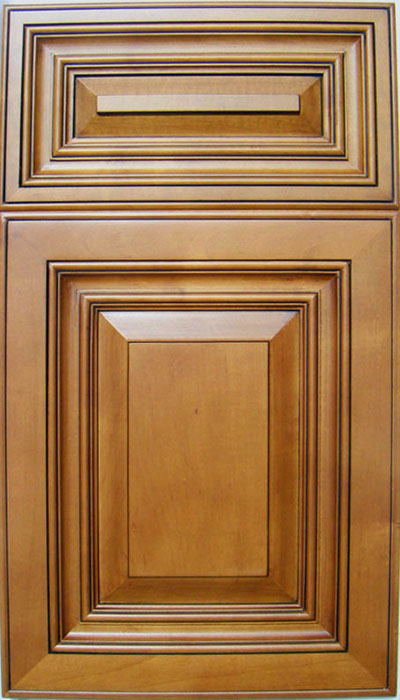 Maple vanity Cabinet Door Coffee Color Glaze Finish