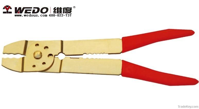 Non Sparking Crimping Tool, Insulated Cable Connectors