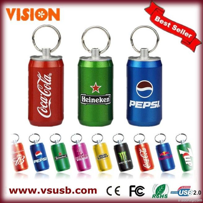 Tin Can USB flash for Coca Cola