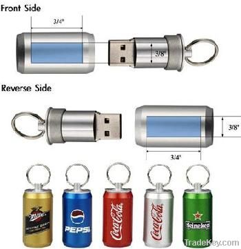 Tin Can USB flash for Coca Cola