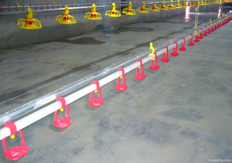 Nipple Drinking sytem for broilers and breeders
